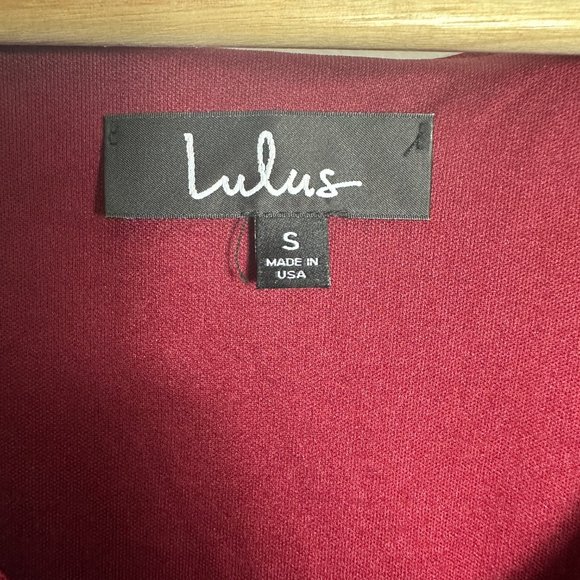 Lulus Shifting Dears Wine Red Long Sleeve Dress - Picture 9 of 10